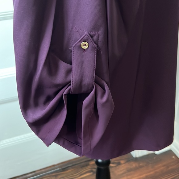 CALVIN KLEIN PURPLE BLOUSE SIZE 2X 2G 2TG - Picture 4 of 10